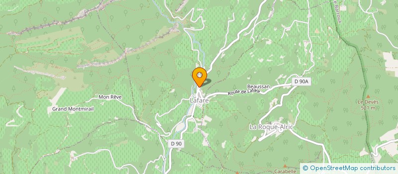 localisation de l'entreprise MADAME MONIQUE ANRES  LAFARE