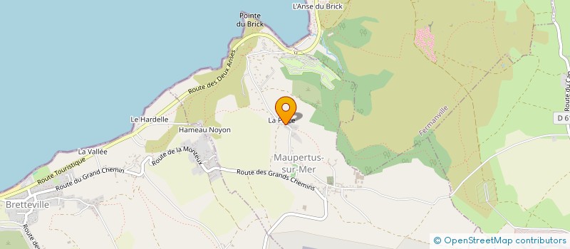 localisation de l'entreprise MADAME MONIQUE ANTONETTI  MAUPERTUS-SUR-MER