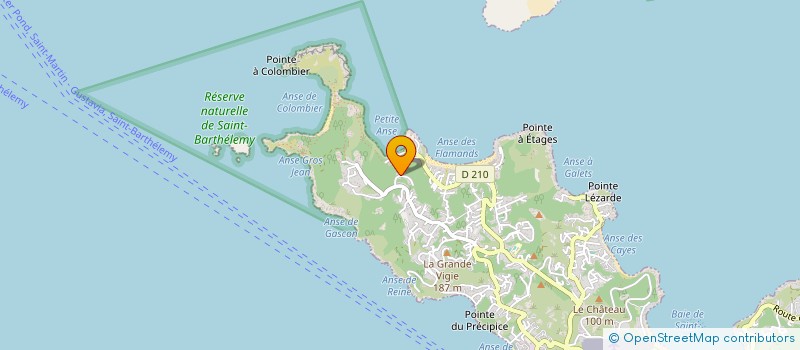 localisation de l'entreprise MADAME MONIQUE ARDIL à SAINT BARTHELEMY