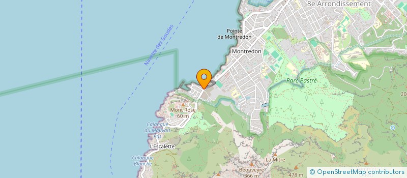 localisation de l'entreprise MADAME MONIQUE ARNOUX  MARSEILLE 8