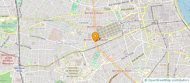 localisation de l'entreprise MADAME MONIQUE ARTOSON à BORDEAUX