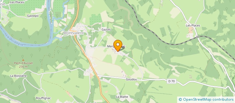 localisation de l'entreprise MADAME MONIQUE AUBERT à MONTVALENT