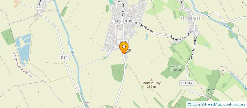 localisation de l'entreprise MADAME MONIQUE AUFDERBRUCK  TART