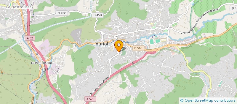 localisation de l'entreprise MADAME MONIQUE AURIEMMA  AURIOL