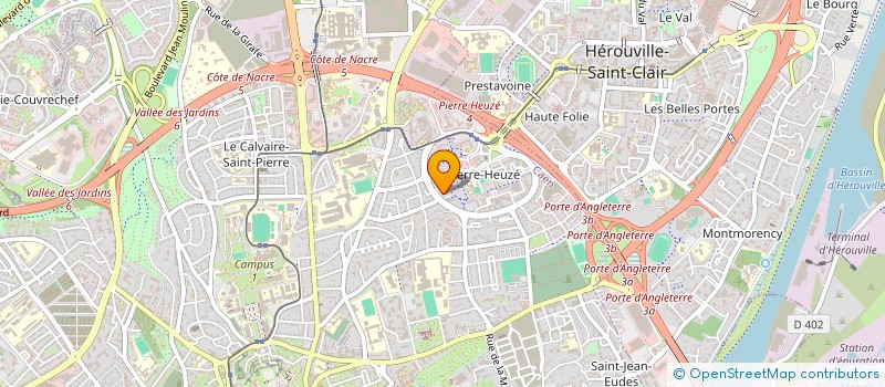 localisation de l'entreprise MADAME MONIQUE AUVRAY à CAEN
