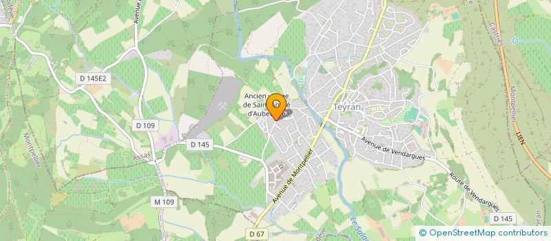 localisation de l'entreprise MADAME MONIQUE AVRIL  TEYRAN