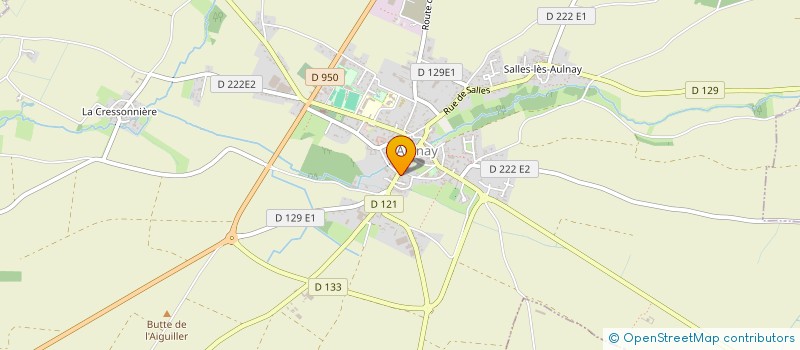 localisation de l'entreprise MADAME MONIQUE AYME  AULNAY