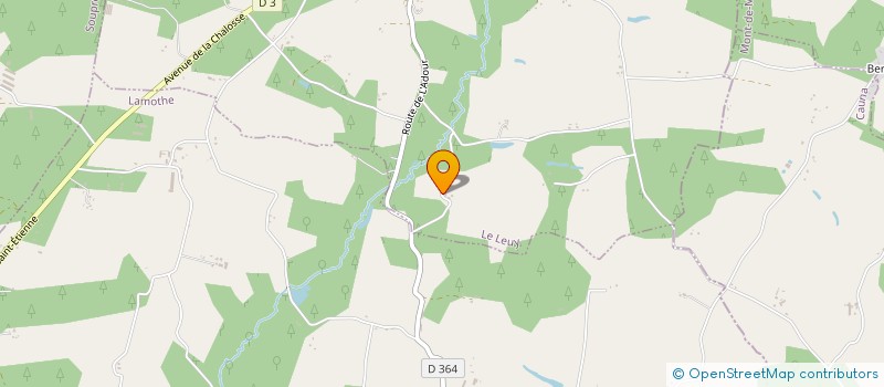 localisation de l'entreprise MADAME MONIQUE BANCON  LE LEUY