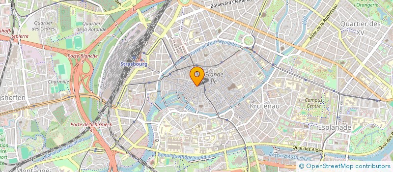 localisation de l'entreprise MADAME MONIQUE BARBANSON à STRASBOURG