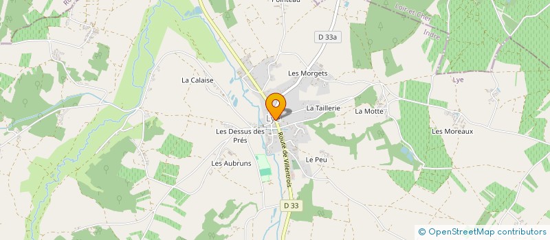 localisation de l'entreprise MADAME MONIQUE BARBOUX à LYE