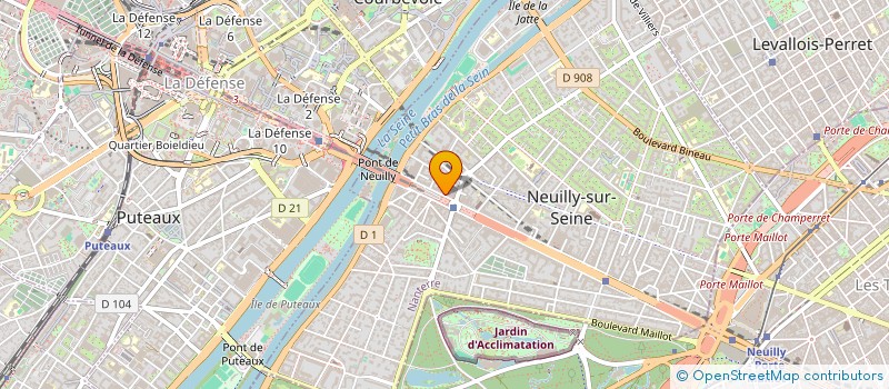 localisation de l'entreprise MADAME MONIQUE BARDET à NEUILLY-SUR-SEINE