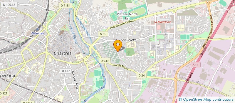 localisation de l'entreprise MADAME MONIQUE BARTHELEMY à CHARTRES