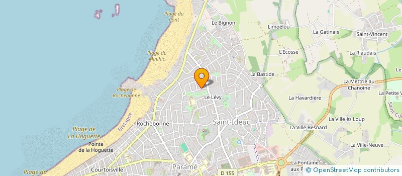 localisation de l'entreprise MADAME MONIQUE BEAUFILS  SAINT-MALO