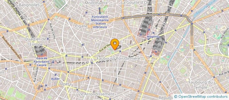 localisation de l'entreprise MADAME MONIQUE BEAUFRERE  PARIS