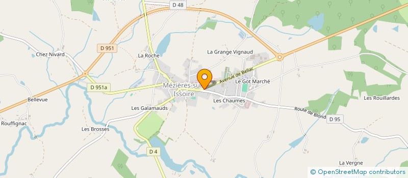 localisation de l'entreprise MADAME MONIQUE BEAUGENDRE à NOUIC