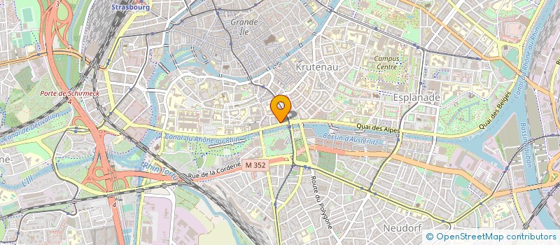 localisation de l'entreprise MADAME MONIQUE BELAICH à STRASBOURG