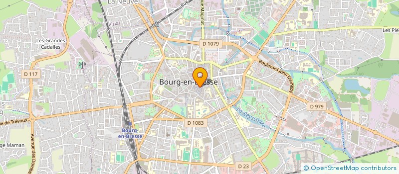 localisation de l'entreprise MADAME MONIQUE BELLANTAN à BOURG-EN-BRESSE