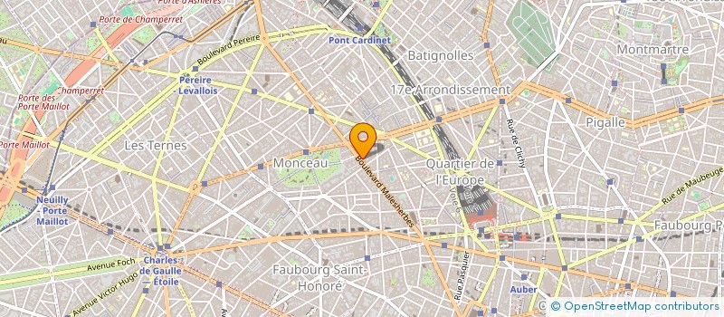 localisation de l'entreprise MADAME MONIQUE BENICHOU à PARIS