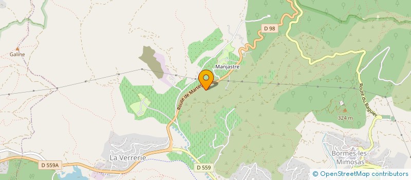 localisation de l'entreprise MADAME MONIQUE BERENGUIER à BORMES-LES-MIMOSAS