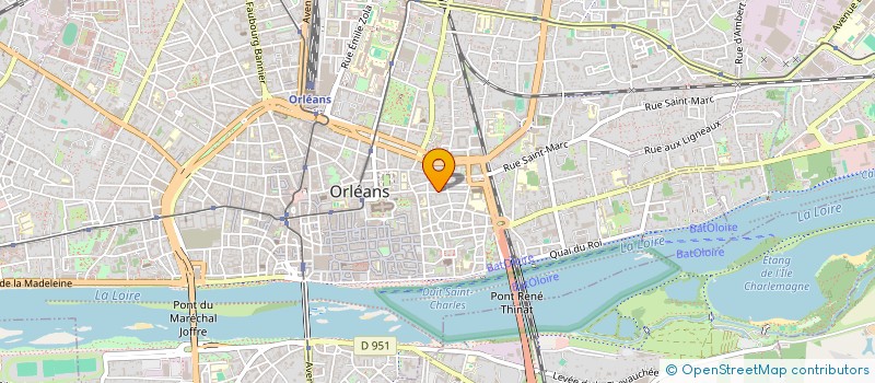 localisation de l'entreprise MADAME MONIQUE BESSONNET à ORLEANS