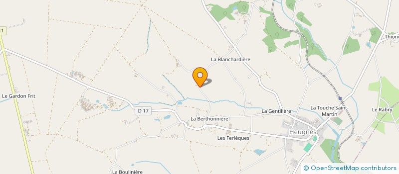 localisation de l'entreprise MADAME MONIQUE BEUNZA à HEUGNES