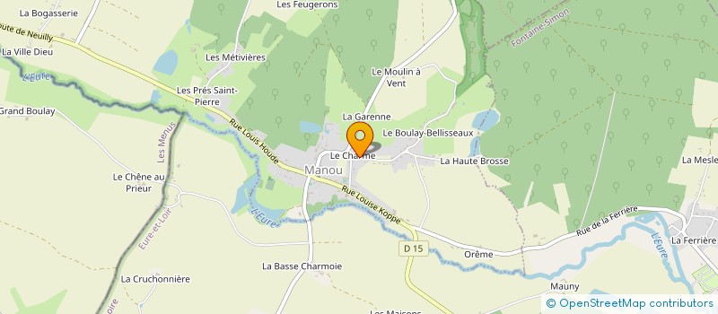 localisation de l'entreprise MADAME MONIQUE BILONG à MANOU