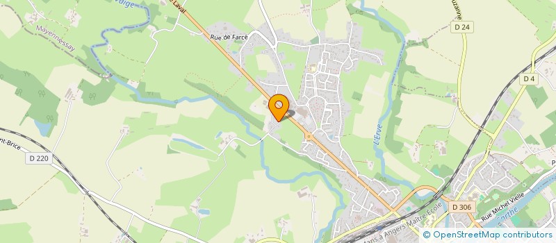 localisation de l'entreprise MADAME MONIQUE BLU  SOUVIGNE-SUR-SARTHE