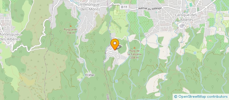 localisation de l'entreprise MADAME MONIQUE BOLTE  LAROQUE-DES-ALBERES