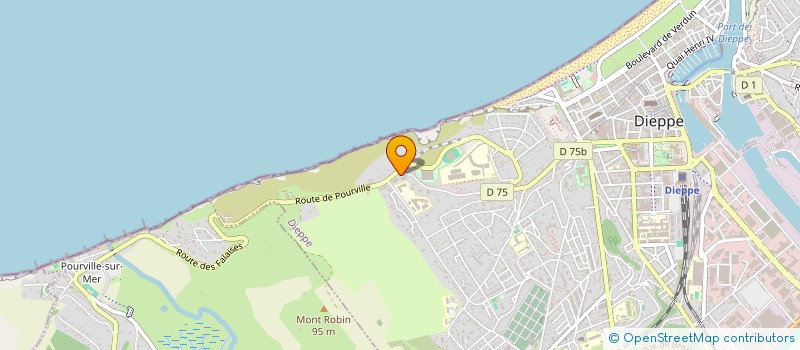 localisation de l'entreprise MADAME MONIQUE BONANNI à DIEPPE