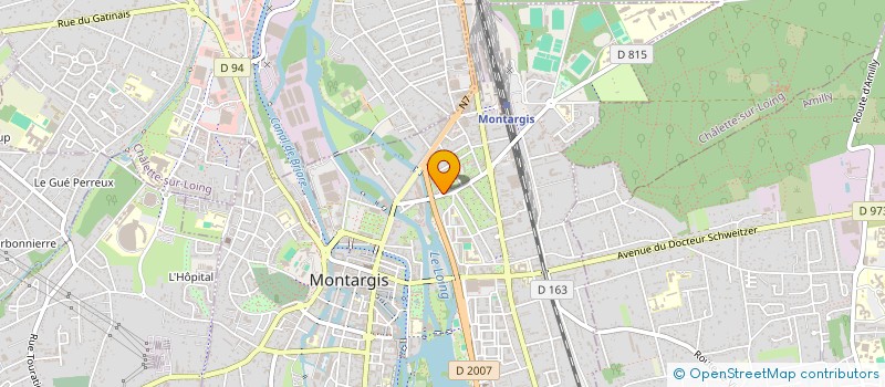 localisation de l'entreprise MADAME MONIQUE BOTHEREL à MONTARGIS