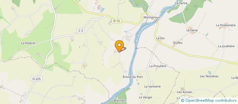 localisation de l'entreprise MADAME MONIQUE BOUTEILLER  SAINT-JEAN-SUR-MAYENNE