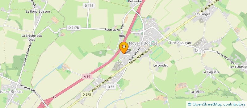 localisation de l'entreprise MADAME MONIQUE BOUTROIS  VAL D'ARRY