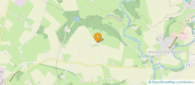 localisation de l'entreprise MADAME MONIQUE BOUTTIER  MAREIL EN CHAMPAGNE