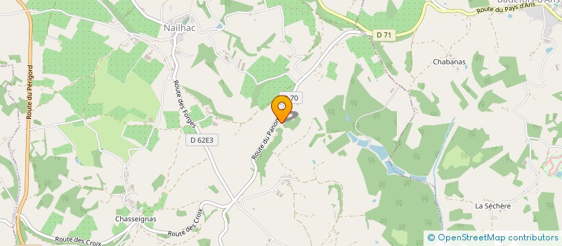 localisation de l'entreprise MADAME MONIQUE BOYER  TOURTOIRAC