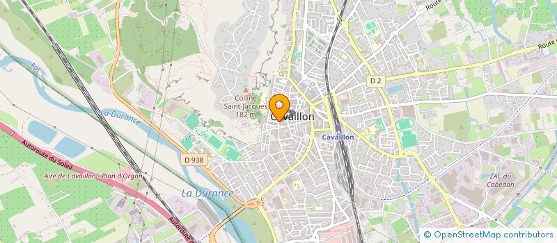 localisation de l'entreprise MADAME MONIQUE BRESSY  CAVAILLON