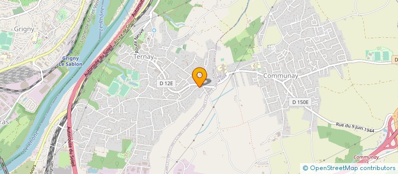 localisation de l'entreprise MADAME MONIQUE BRISSOT à TERNAY
