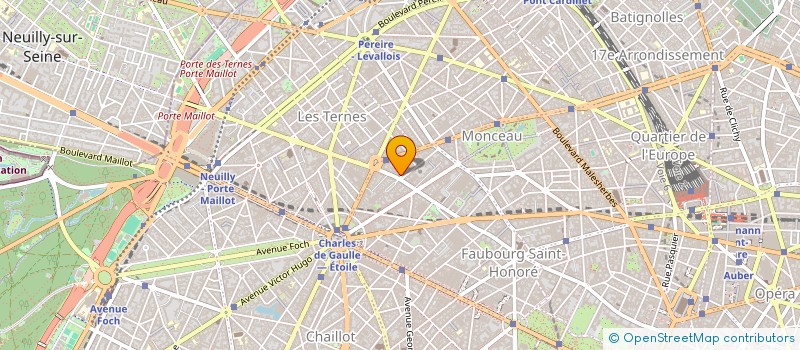 localisation de l'entreprise MADAME MONIQUE BROSSARD à PARIS