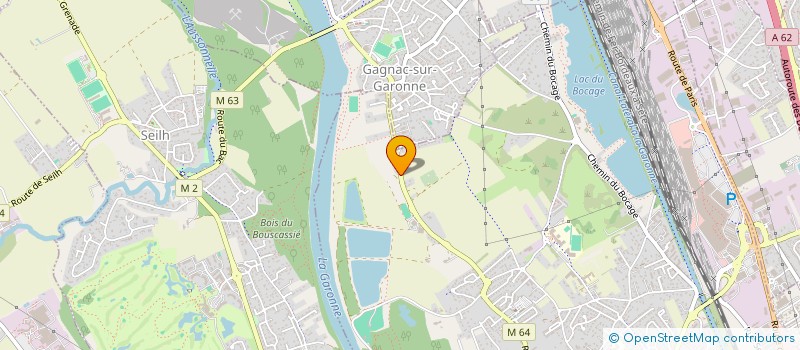 localisation de l'entreprise MADAME MONIQUE BROSSY  FENOUILLET