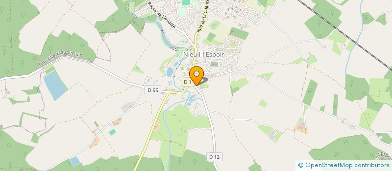 localisation de l'entreprise MADAME MONIQUE BRUNET à NIEUIL-L'ESPOIR
