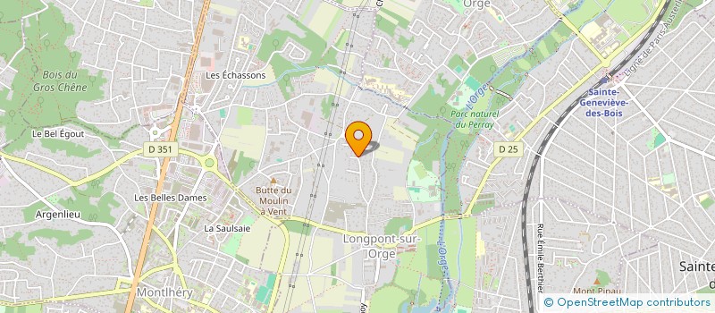 localisation de l'entreprise MADAME MONIQUE BUCHERIE  LONGPONT-SUR-ORGE