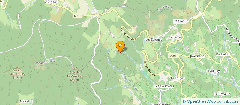 localisation de l'entreprise MADAME MONIQUE BURGAUD  VILLIE MORGON