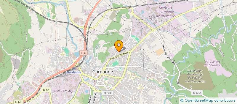 localisation de l'entreprise MADAME MONIQUE CABASSON à GARDANNE