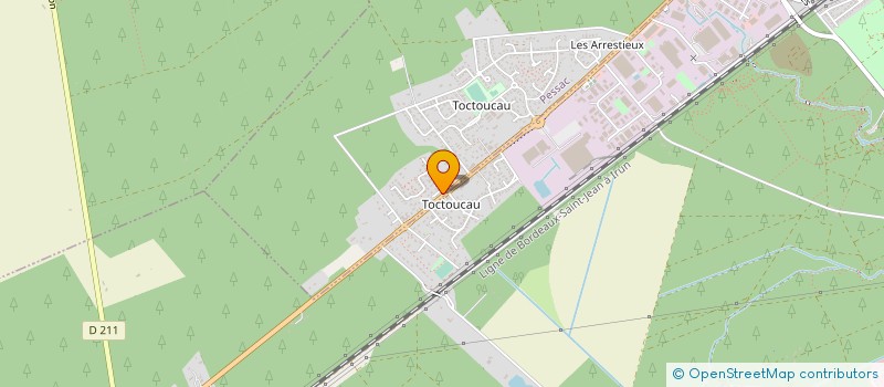 localisation de l'entreprise MADAME MONIQUE CAILTON  PESSAC