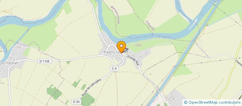 localisation de l'entreprise MADAME MONIQUE CALABRE  LABRUYERE