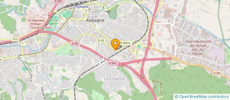 localisation de l'entreprise MADAME MONIQUE CAMPANA à AUBAGNE