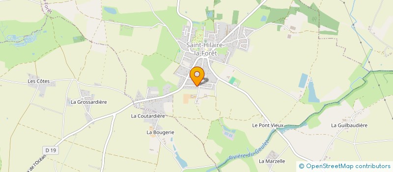 localisation de l'entreprise MADAME MONIQUE CAPELLI à SAINT-HILAIRE-LA-FORET