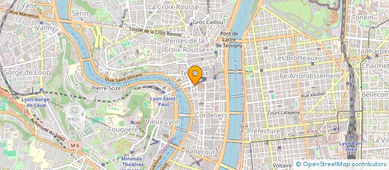 localisation de l'entreprise MADAME MONIQUE CARDOT à LYON