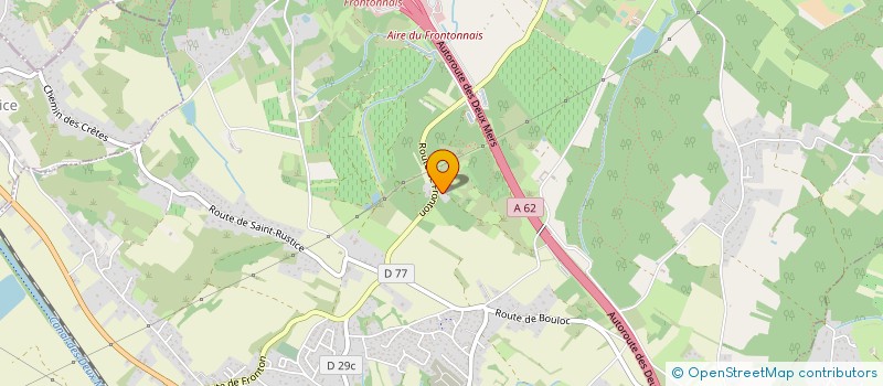 localisation de l'entreprise MADAME MONIQUE CASAJUANA  CASTELNAU D'ESTRETEFONDS