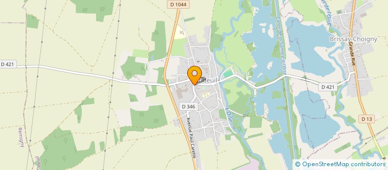 localisation de l'entreprise MADAME MONIQUE CAUCHETEUX  VENDEUIL