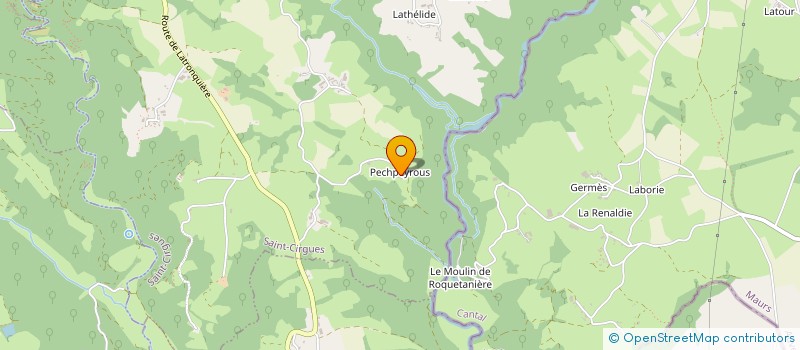 localisation de l'entreprise MADAME MONIQUE CAVANIE  LAURESSES